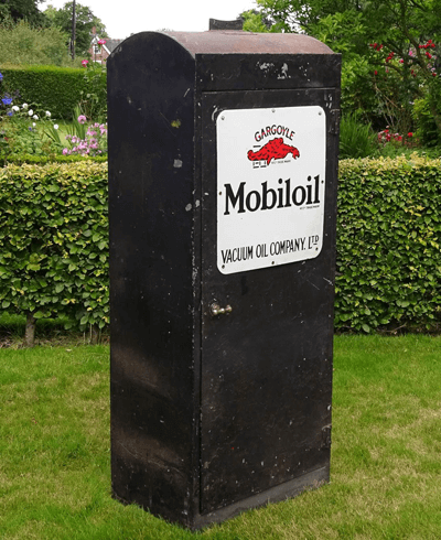 A Vintage Garage ForecourtWorkshop Mobiloil Retail Cabinet - £400