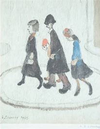 L S Lowry The Family