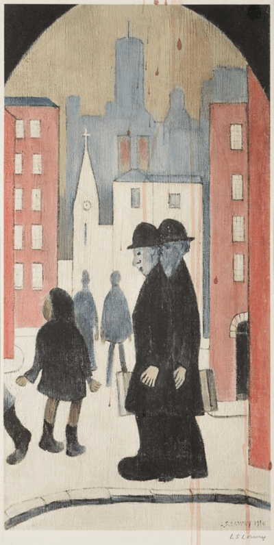 L S Lowry Two Brothers