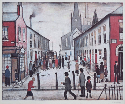 L S Lowry Fever Van