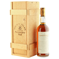 Macallan 25 Year Old Anniversary Malt 1961