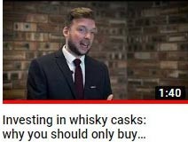 What age cask should you buy when you are buying a cask of whisky - whisky cask investment video guide