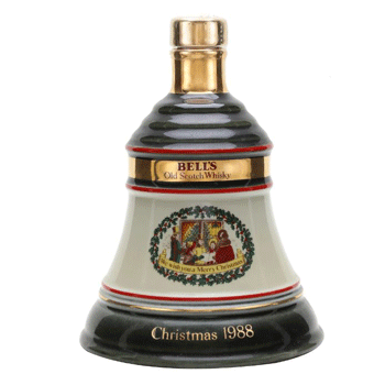 Bell's Christmas 1988 Decanter, worth less than £50