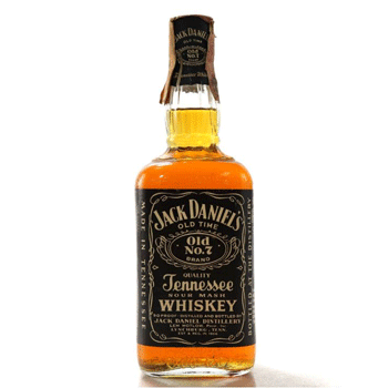 Standard bottles of Jack Daniel\'s Old No.7 whiskey are worth less than £100