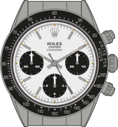 Rolex Cosmograph 6240 Daytona Illustration