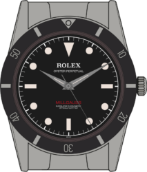 Rolex Milgauss 6541 illustration