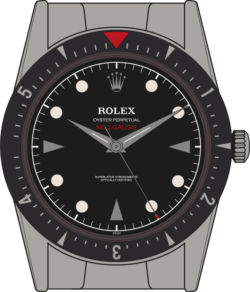 Rolex Milgauss 6541 edition 3 illustration