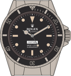 Sea-Dweller 5513 illustration