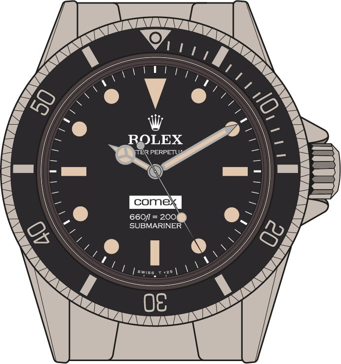 Rolex sea top dweller comex
