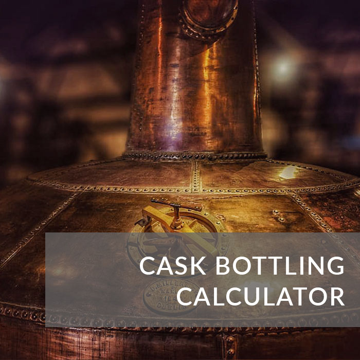 A button that will take you to our whisky cask calculator