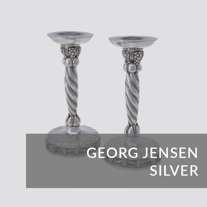 Button to navigate to the George Jensen Silver page