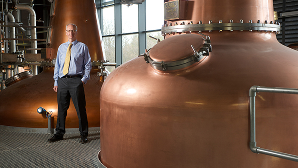The stills at Inchdairnie distillery