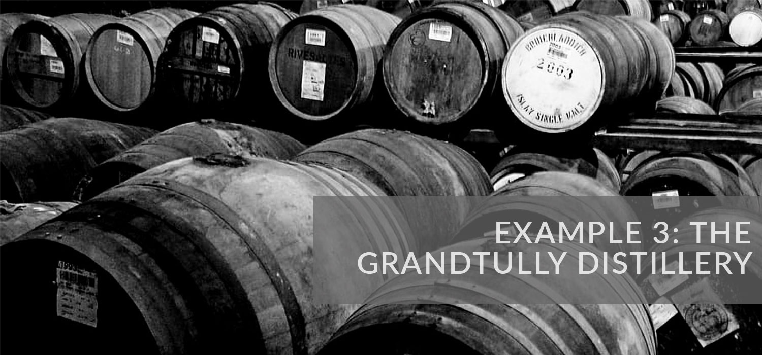 Example 3: The Grandtully Distillery