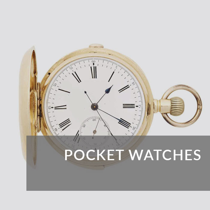 Button to navigate to the Pocket Watches page