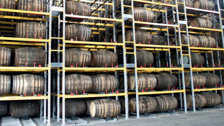 Racked Whisky Warehouse