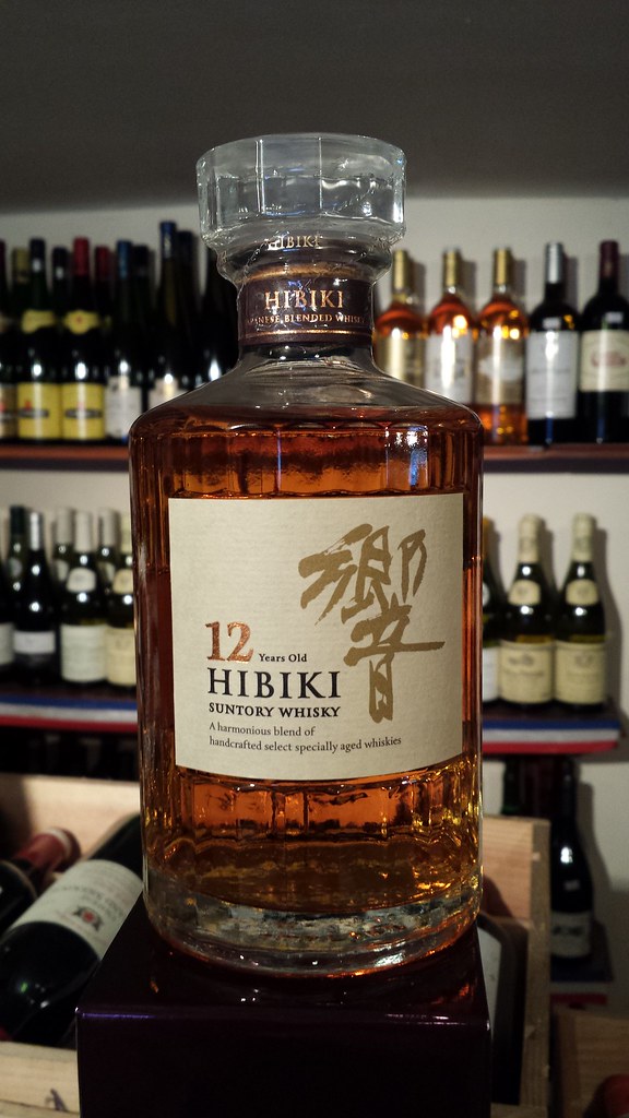 hibiki 12 yo A bottle of Hibiki 12 year old
