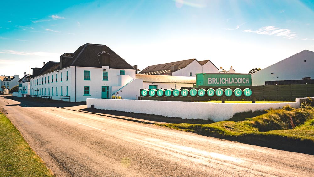 The Bruichladdich distillery