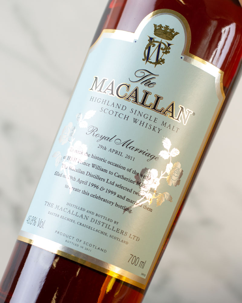 Macallan royal marriage