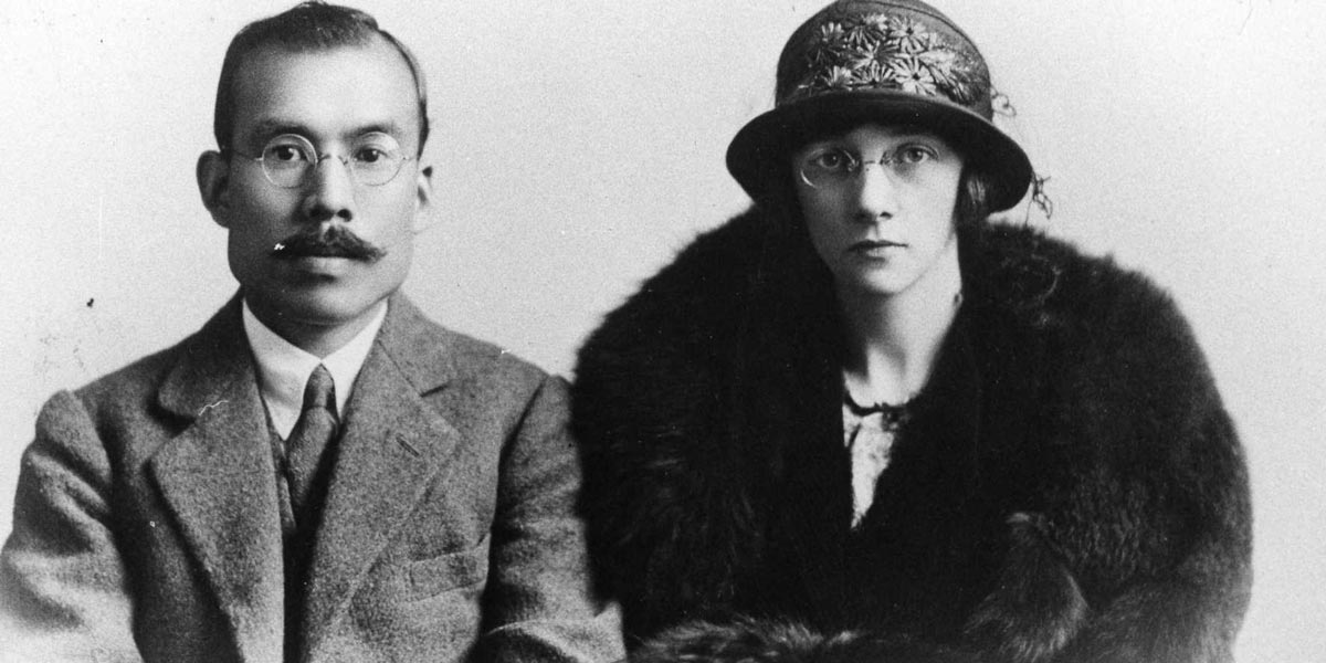 Masataka_and_Rita_Taketsuru Masataka Taketsuru and his wife Rita.