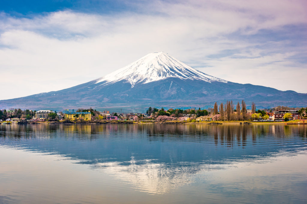 Mt. Fuji on Lake Kawaguchi