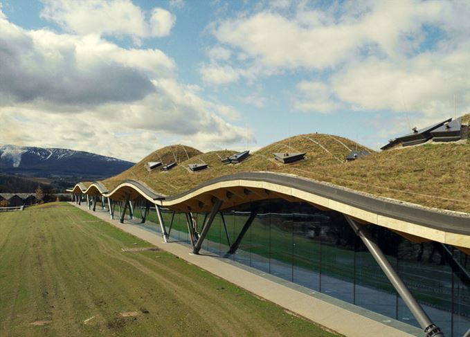 The Macallan estate at Easter Elchies, where the luxury whisky is produced.
Image via Scotchwhisky.com.