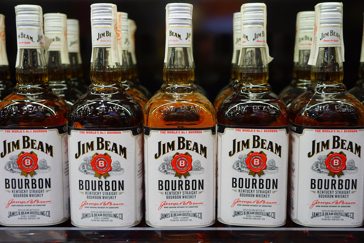 Jim Beam is one of the most popular bourbons in the US.