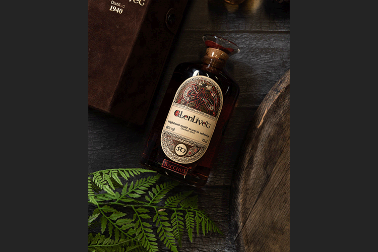 Gordon-&-MacPhail-Book-of-Kells-Glenlivet Glenlivet 1940