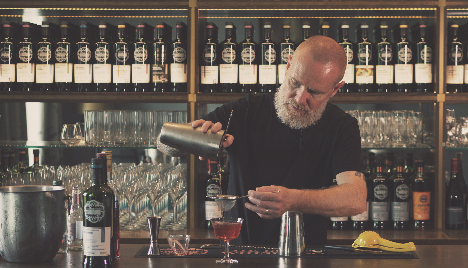 Jason Scott is a world renowned mixologist. Image courtesy of SMWS.