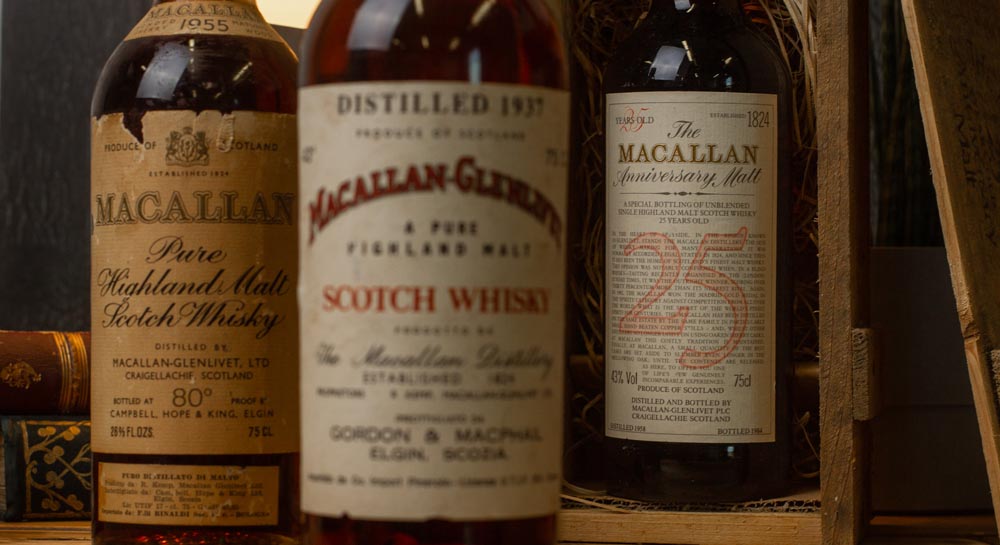 Macallan 1937 1955 and 1958 (1)