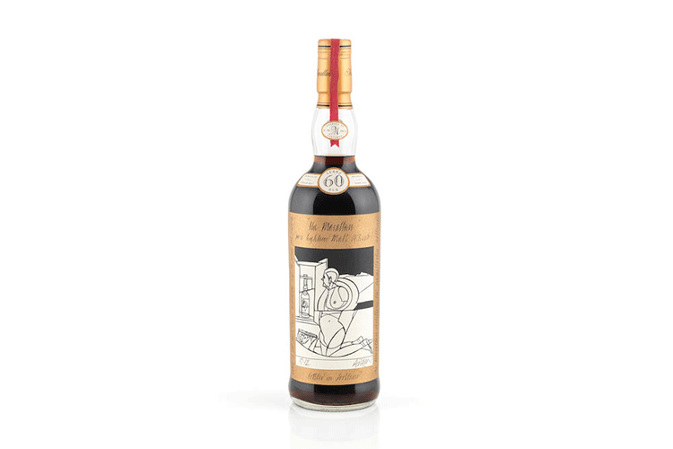 Selling Whisky at Auction Macallan 1926 60 Year Old Valerio Adami - £848,750