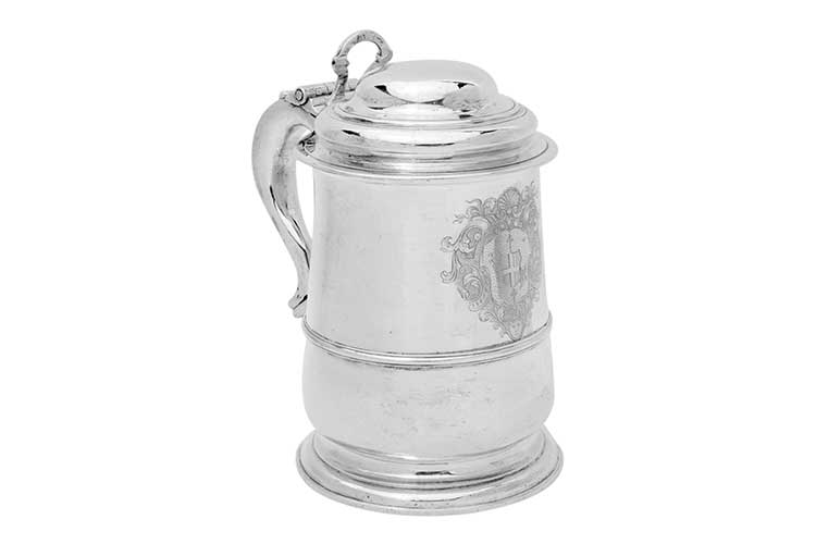 Silver tankard