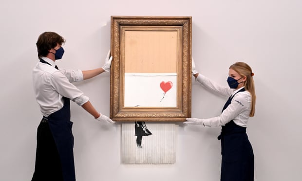 Love is in the Bin Photograph: Facundo Arrizabalaga/EPA