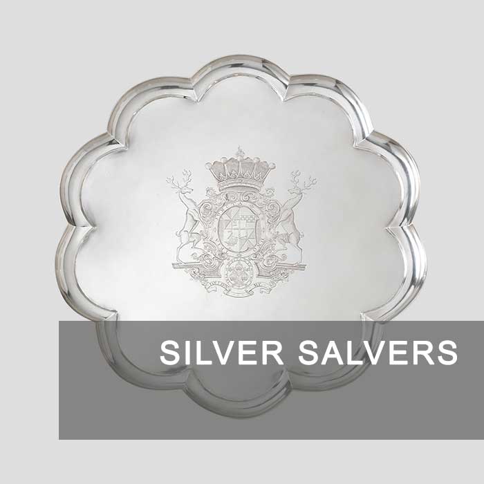 Sell Antique Silver Salvers