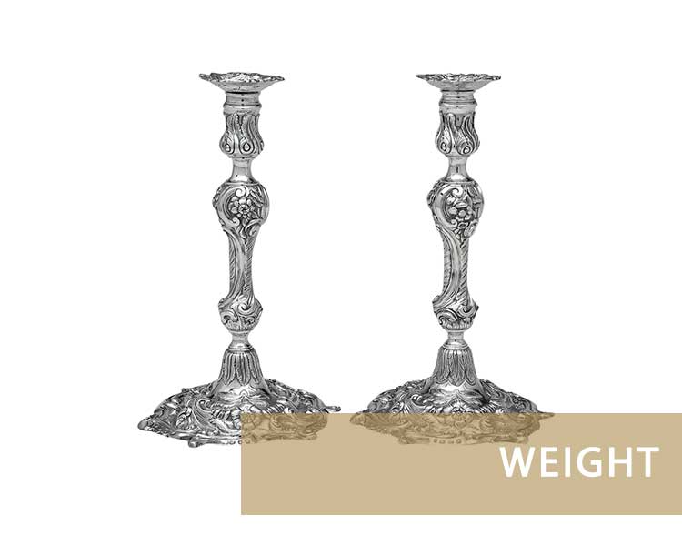 Sell silver candlesticks