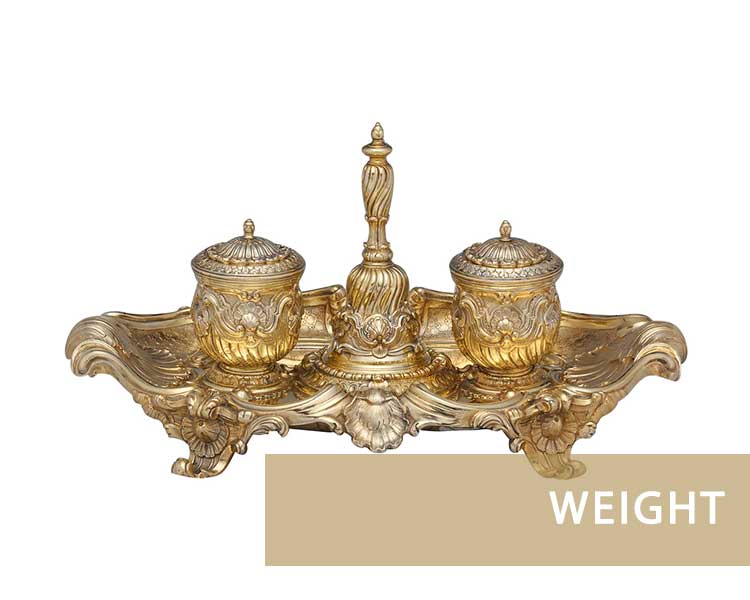 Sell silver inkstand