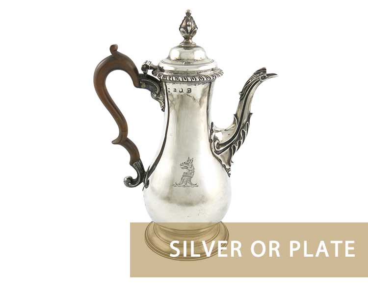 Silver coffee pot valuation