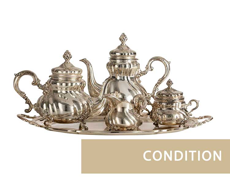 Silver tea service value