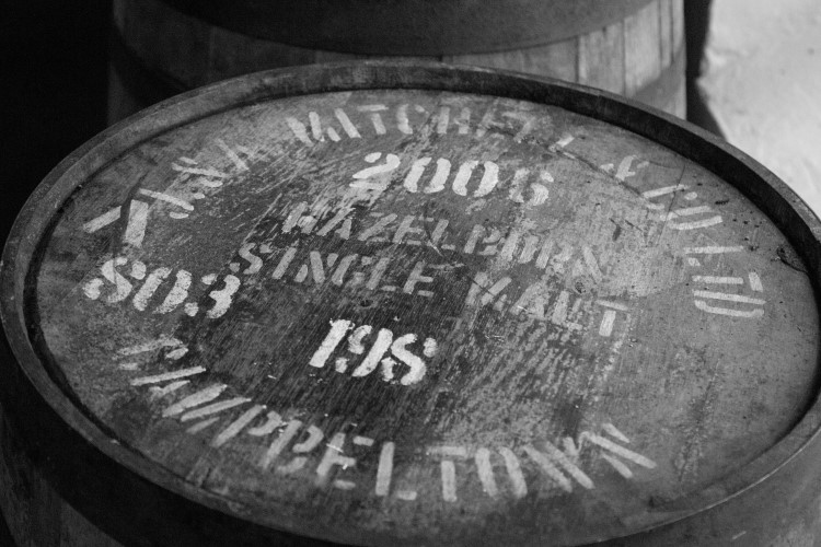 Springbank cask head Springbank cask head
