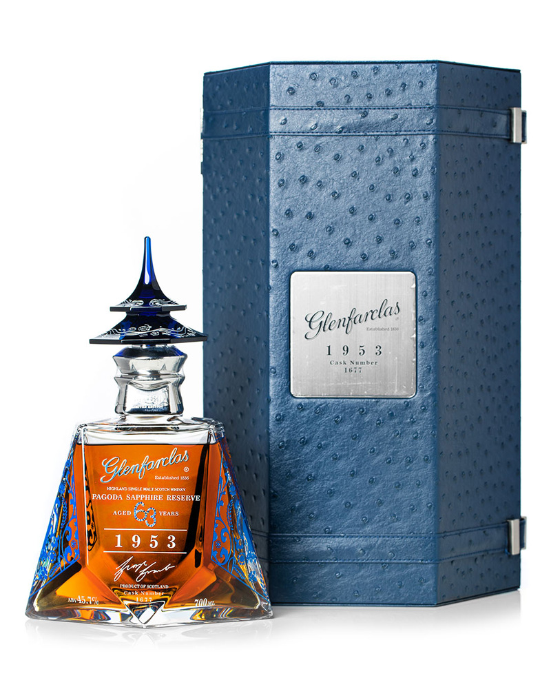 Glenfarclas Sapphire Pagoda 1953 63 Year Old (1) Glenfarclas Sapphire Pagoda 1953 63 Year Old (1)