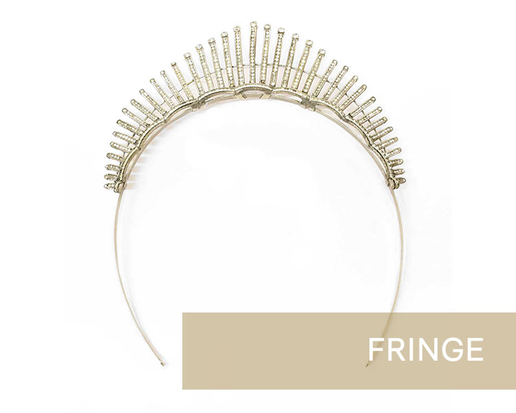 Fringe tiara value