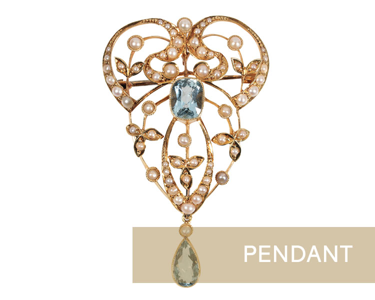 Pendant brooch Pendant brooch