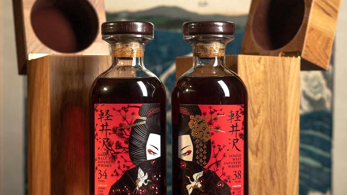 Karuizawa ruby geisha Invest in whisky bottles