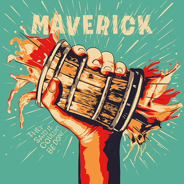 SMWS-Maverick This artwork was created by Andy Rogerson in celebration of SMWS's 40th anniversary.