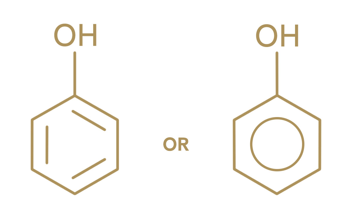 A phenol is a basic chemical compound that can be combined to make more complex phenols, which are responsible for the peated flavours we detect in whisky.