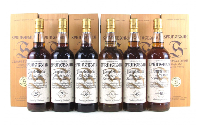 Springbank-Millennium-Vertical The Springbank Millennium Collection, Image via Whisky Auctioneer