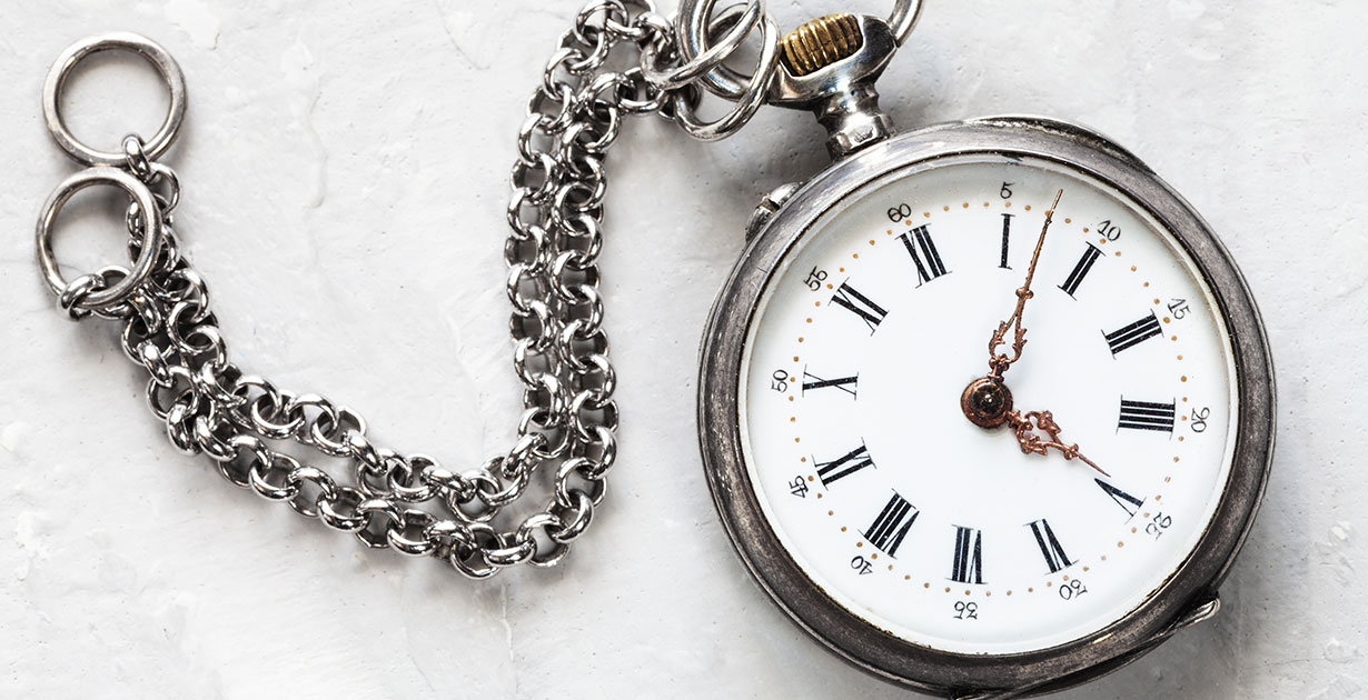 Silver-pocket-watch-bolt-ring-chain