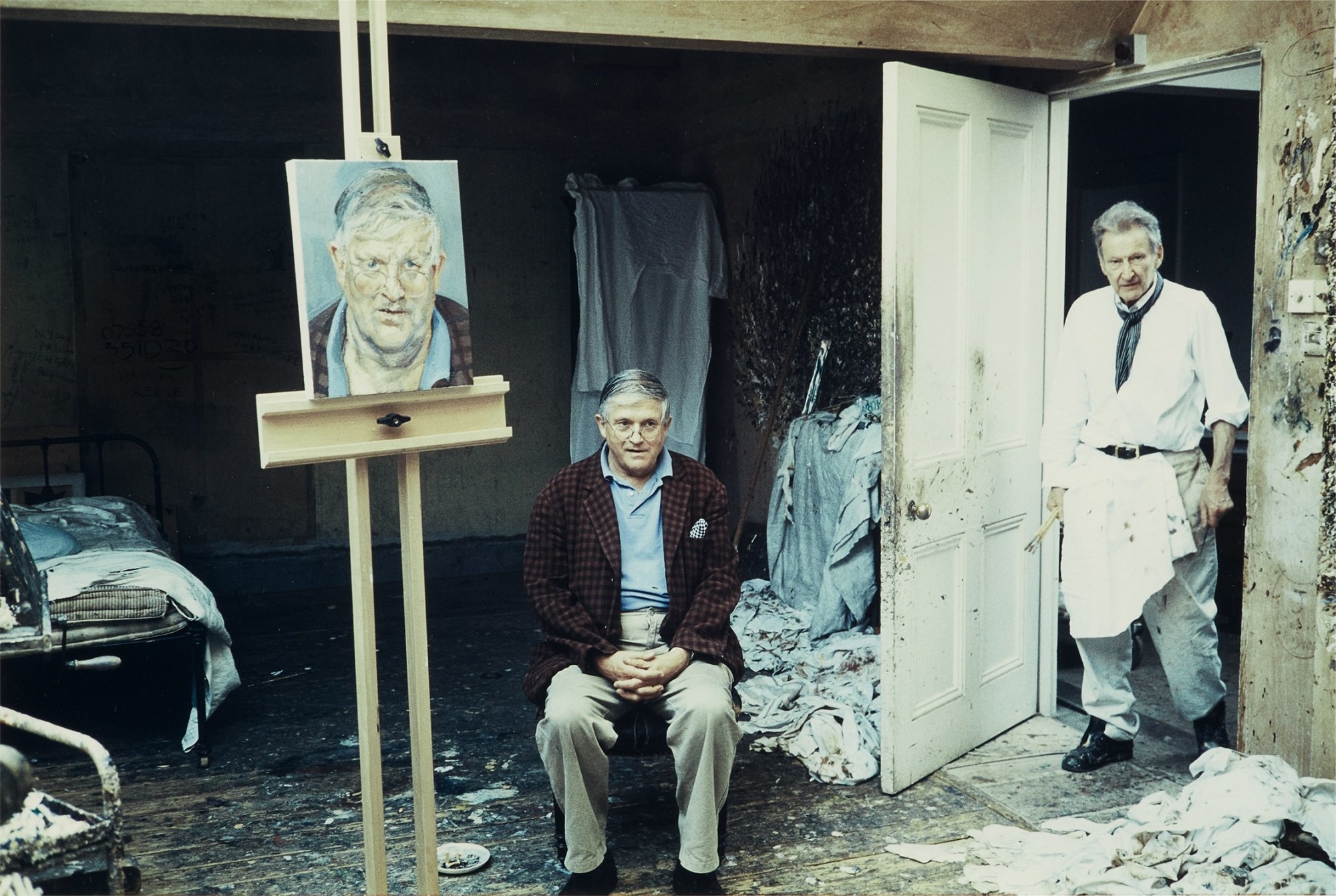 Freud Hockney Lucian Freud and David Hockney