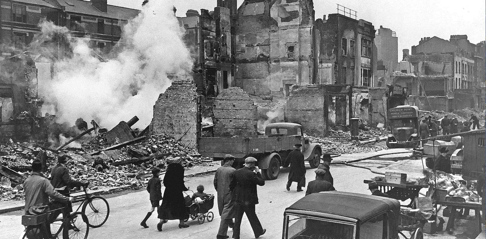 Blitz London During the Blitz of World War II