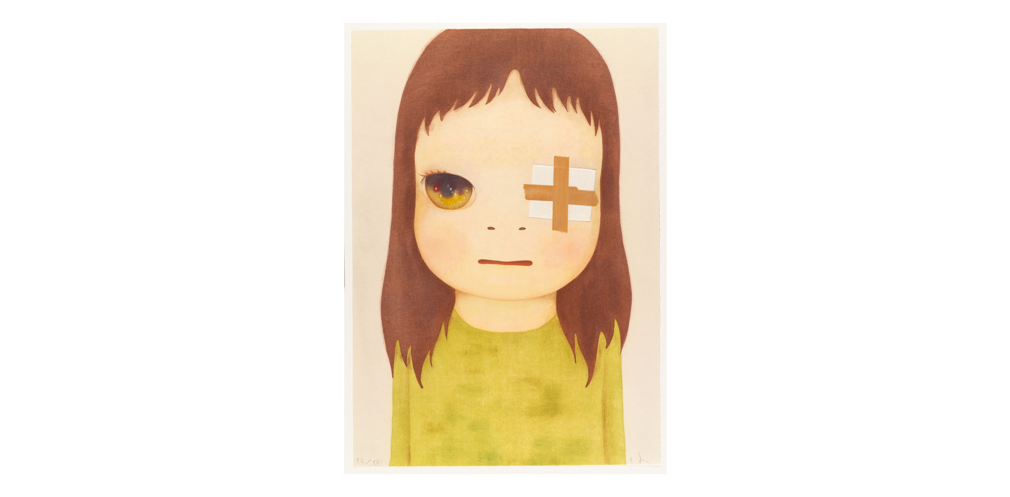 eye patch Untitled (Eye Patch) sold by SBI Art Auction in 2018