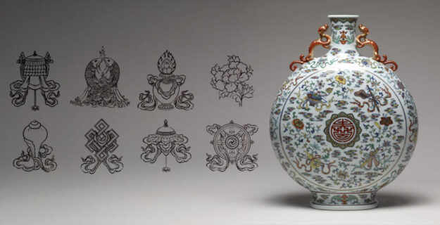 Understanding Sacred Symbolism: The Eight Auspicious Symbols in Chinese Porcelain